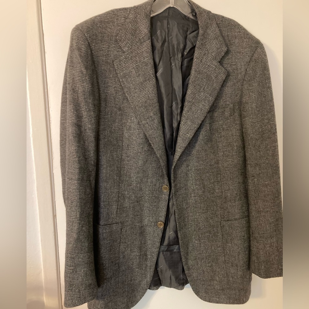 Excellent CONDITION Mens Kiton Cashmere Single Breasted Blazer